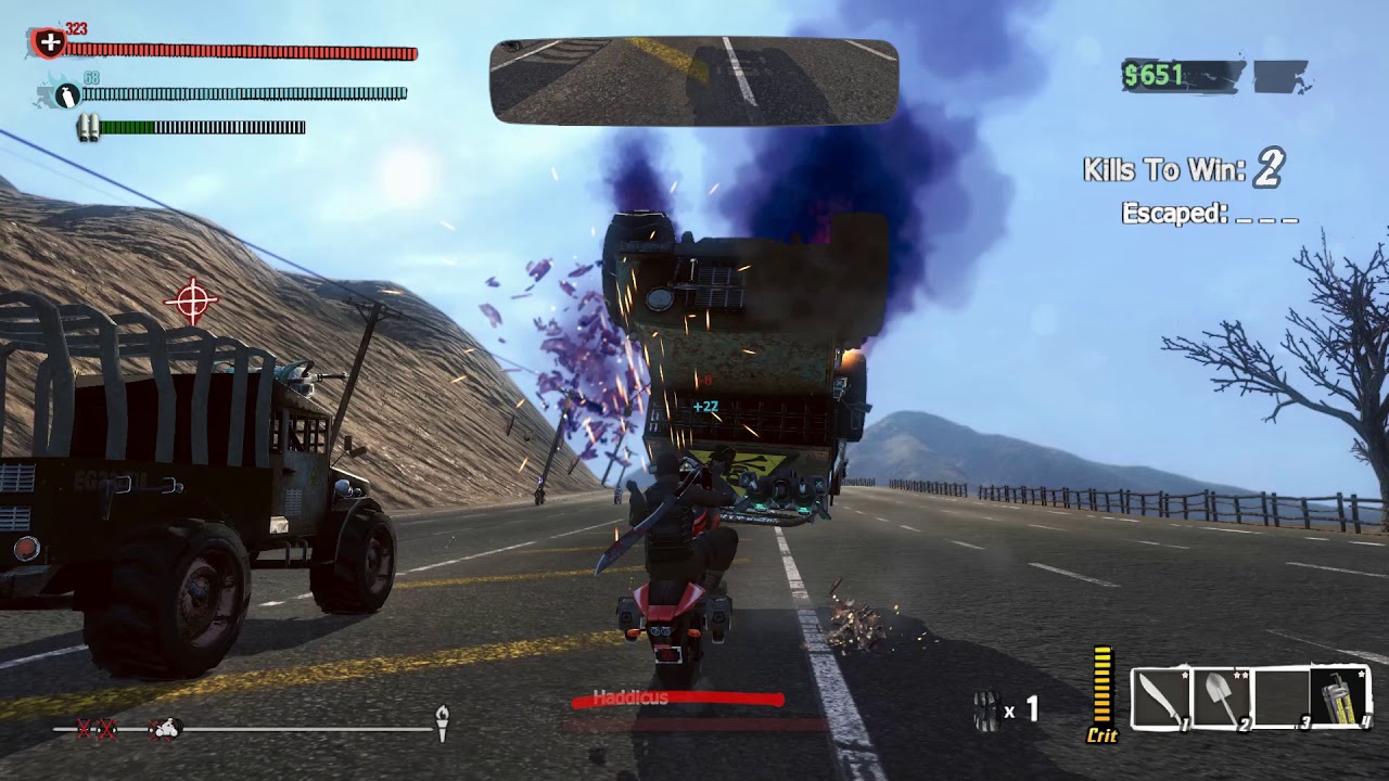 Road Redemption Gameplay 60 fps | Takedowns