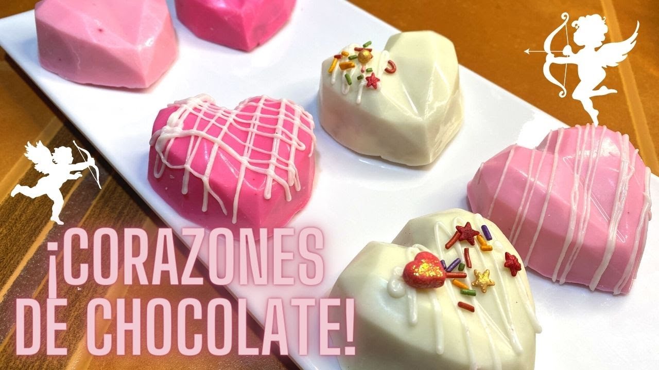 Bombones Corazón Artesanales - Acabado Premium Garantizado