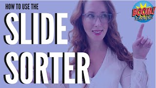 How to use Boom Learning's new SLIDE SORTER! | Boom Card™ Tutorial