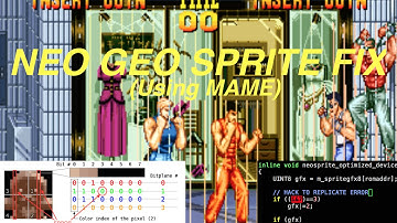 Neo Geo Sprite Lines Fix