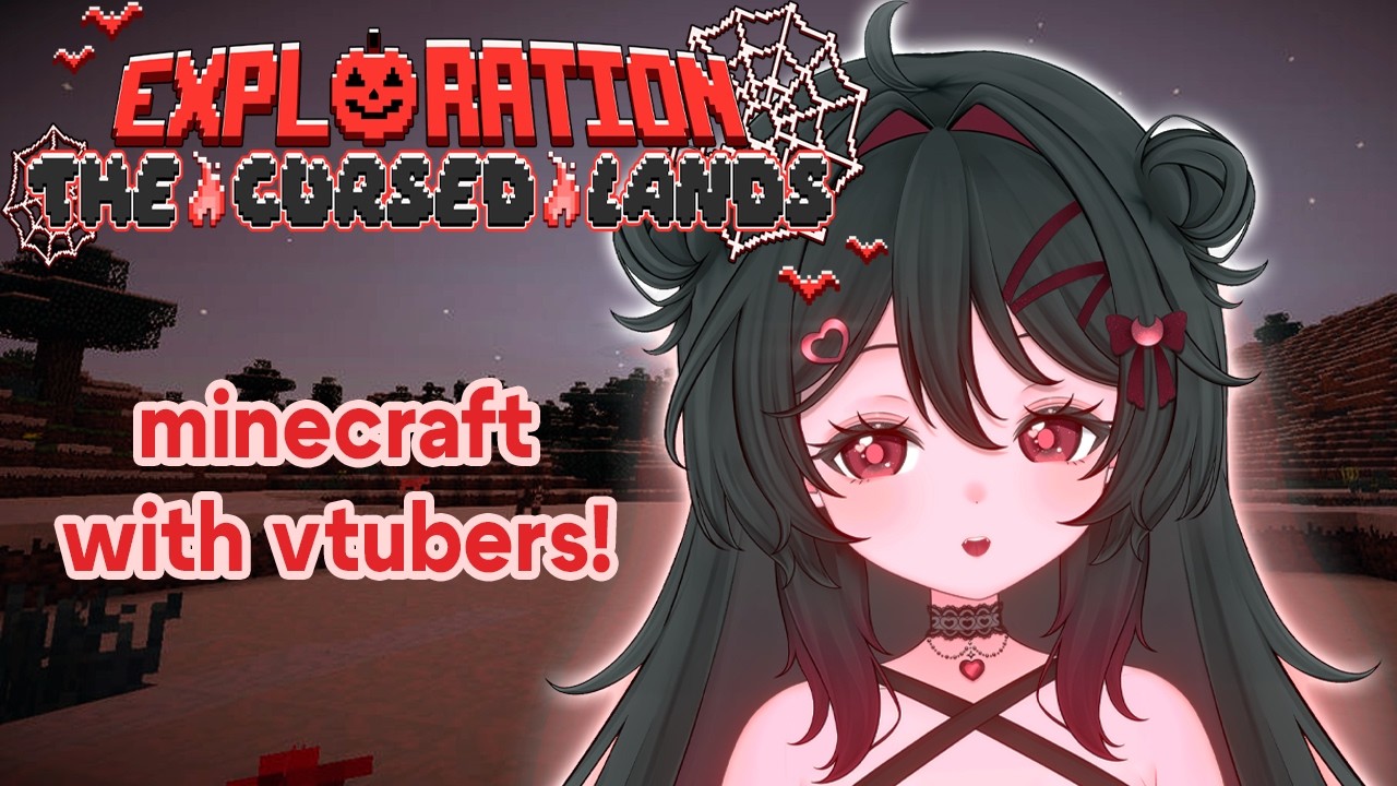 Yami plays Minecraft with horror mods! 🎃 vtuber event [exploration: the cursed lands]