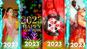 Happy New Year Video Editing 2023 | Kinemaster Video Editing | New Year 2023 |Dj Status Kaise Banaye