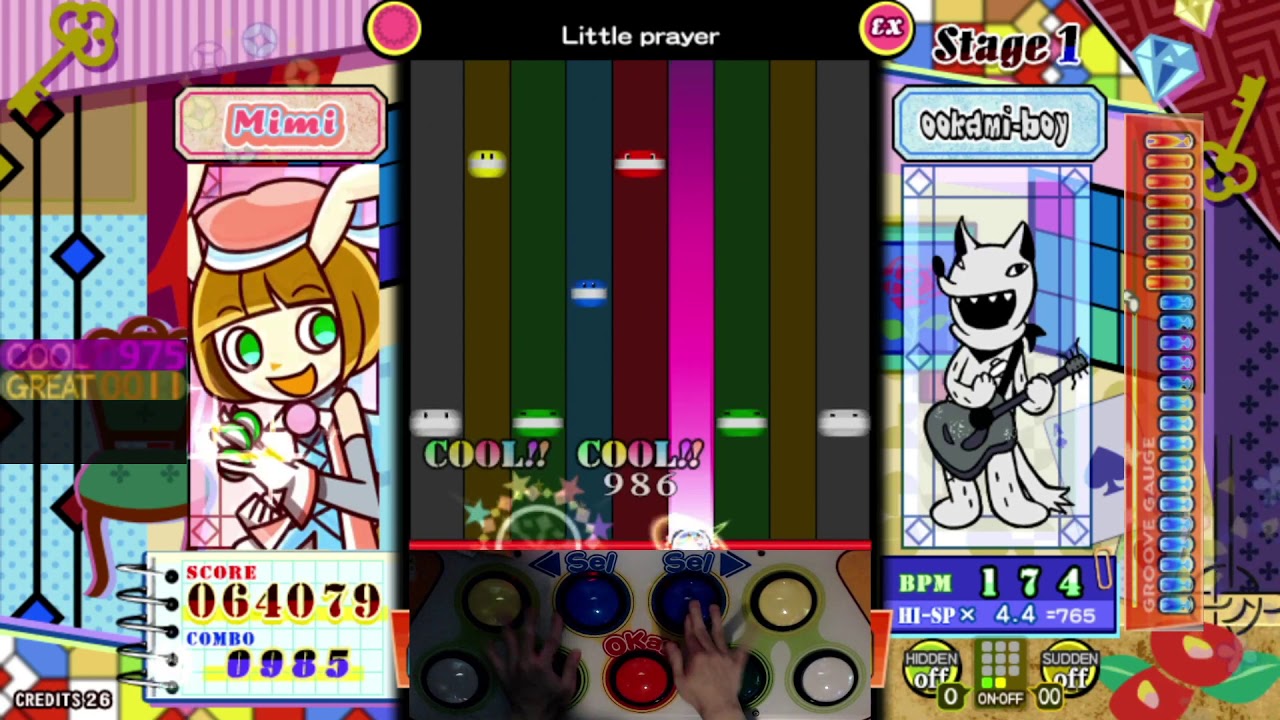 [ポップン] ドリームゲイザー(DREAMGAZER) Little prayer EX [UPPER]