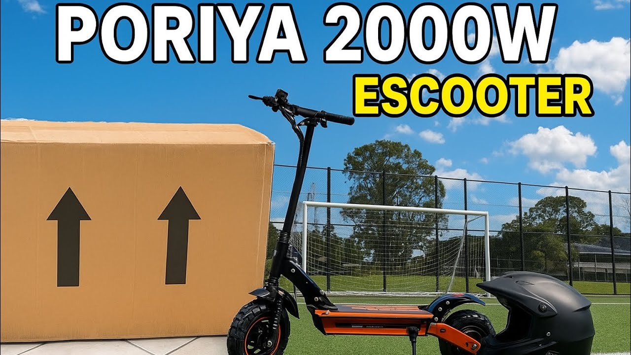 PORIYA 2000W E-Scooter UNBOXING Absolute Beast 