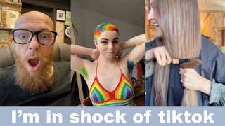 They are doing crazy things on Tik Tok en instagram !!! Hairdresser is reacting to Hair Fails