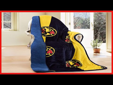 Club America Silk Touch Sherpa Lined Throw Blanket 50x60 (1)