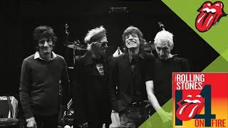 Video thumbnail of "The Rolling Stones - SHE'S SO COLD - 14 ON FIRE Paris Rehearsals"