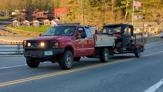 Fire Trucks Responding | Alton, NH | Gilmanton 9 Forestry 1, 9 Utility 1