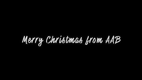 Merry Christmas from AAB 🎄 — 2025