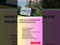 Wipro Walk-in Interview For Freshers in Bengaluru | Link in Description #wiprojobs #walkininterview