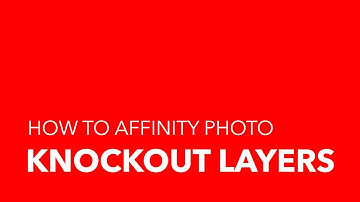 Affinity Photo Tutorial - CLIP to a GROUP using Erase blend mode creatively (Knockout layers)