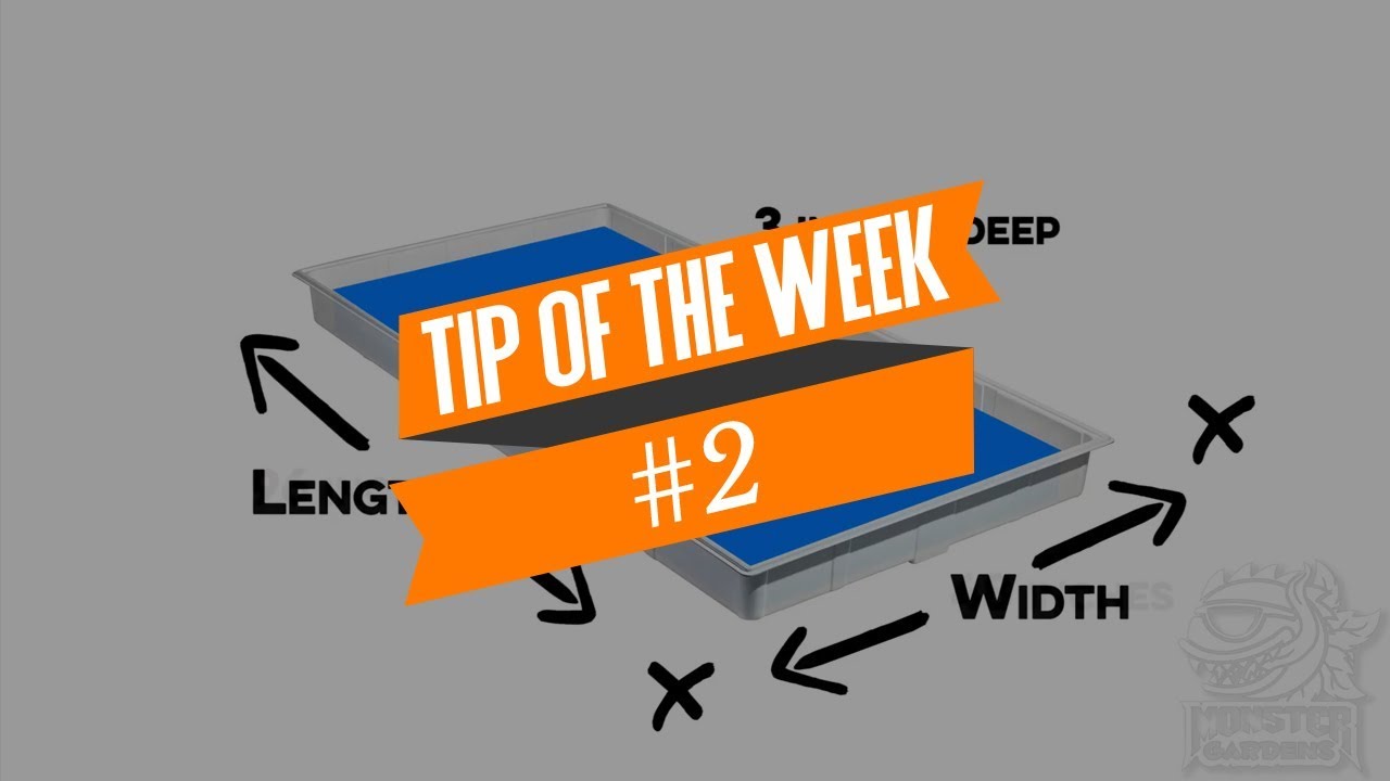 Tip of the Week #2 Flood Tray Volume Calculation