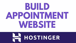 Build A Dental Appointment Booking Website Using Hostinger Website Builder