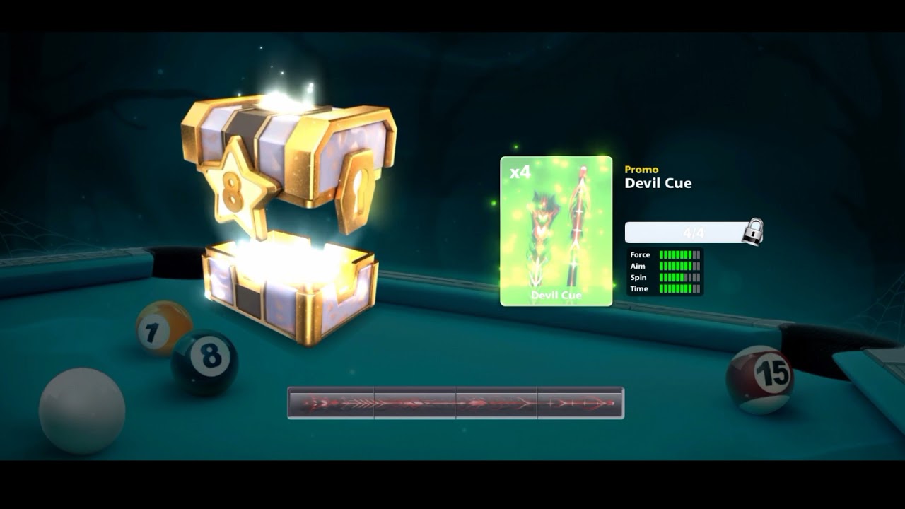 8 BALL POOL | MOONLIGHT WIN STREAK RING | COMPLETE | DEVEL CUE | OPEN