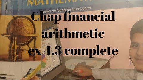 class 8 maths chap financial arithmetic ex 4.3