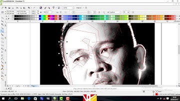 Tutorial WPAP Cak Lontong | Coreldraw X6
