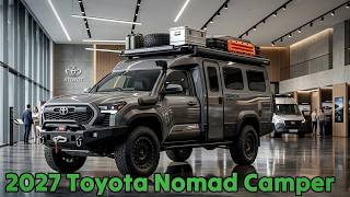 2027 Toyota Nomad Camper Revealed! | #ToyotaNomadCamper#ToyotaCamperVan#FutureRV
