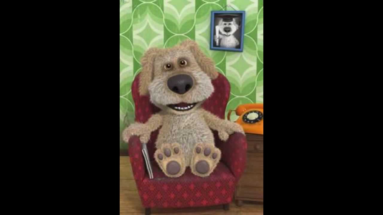 Ben the talking dog does mega man scream... - epik  sors?????????