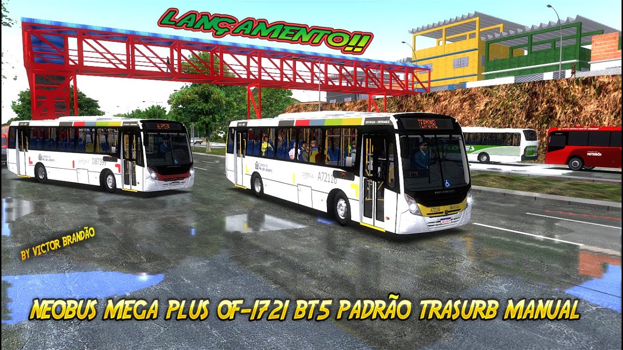 OMSI 2] LANÇAMENTO NEOBUS MEGA PLUS OF-1721 BT5 MANUAL PADRÃO