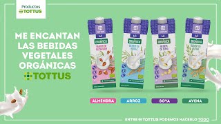 Marcas Propias Tottus | Bebidas Vegetales Orgánicas