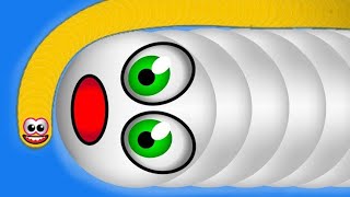 wroms zone.io all monster snake head shot fight food versus biggest snake Epic kill 40 gameplay screenshot 5