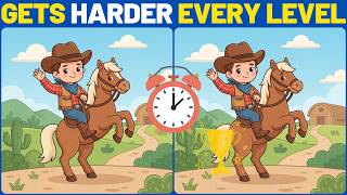 Spot The Differences | Easy to Hard Impossible Challenge | Level 1 to 5