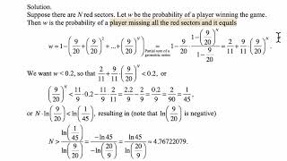 Exam P exercise for January 25, 2020