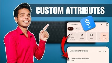 How To Use Custom Attributes In Sketchware Pro (V7) | In Hindi 2025