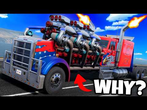 This Diesel Truck Makes NO SENSE! (BeamNG Drive Mods)