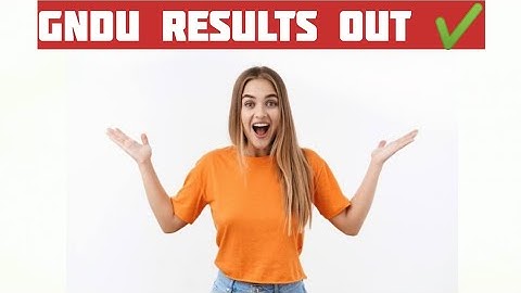 Gndu Result Out ✔️ || Gndu Odd Semester Exams Results || Gndu Results 2023 || Gndu Result Today News