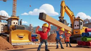 The Wheels on the Construction Trucks