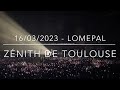 Capture de la vidéo 16/03/2023 - Lomepal (Zénith Toulouse)