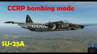 [DCS SU-25] Unguided bombs CCRP drop│test