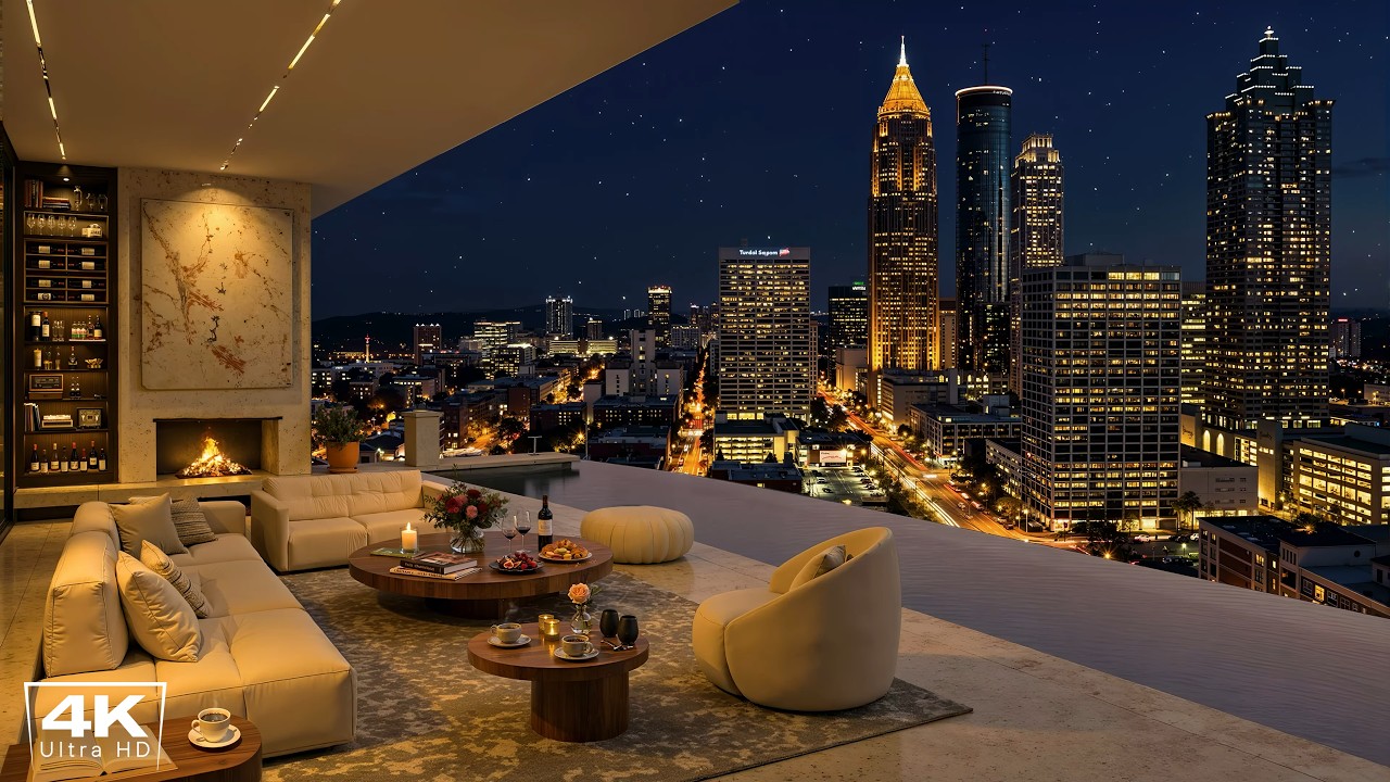 Watch Amazing City Night View with Soothing Piano Jazz Music in Cozy Apartment Ambience for Deep Sleep on YouTube Watch Amazing City Night View with Soothing Piano Jazz Music in Cozy Apartment Ambience for Deep Sleep on YouTube
