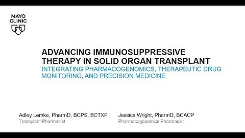 Advancing Immunosuppressive Therapy in Solid Organ Transplantation