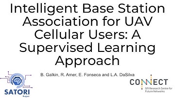 Intelligent Base Station Association for UAV Cellular Users: A Supervised Learning Approach