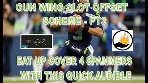 MADDEN 18 SHRED COVER 4 SPAMMERS- GUN WING SLOT OFFSET PT3