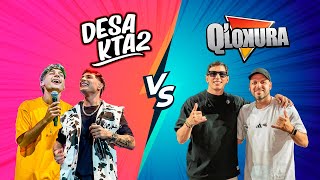 🔥 Q' LOKURA VS DESAKTA2 🔥 duelo musical del FER, JOACO, NICO y el CHINO 🎤😍🤩