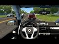 Smart Fortwo City Car Driving Steering Wheel Game 