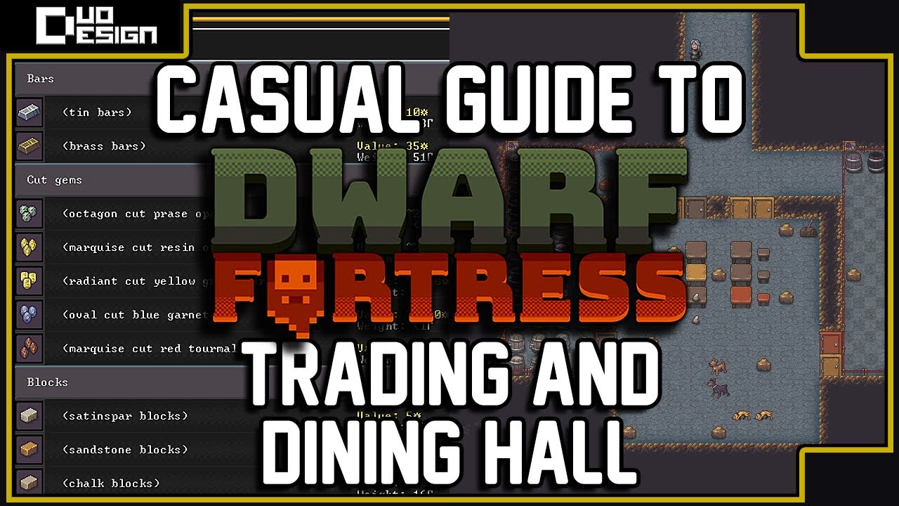 Dwarf Fortress Crafting & Gems 