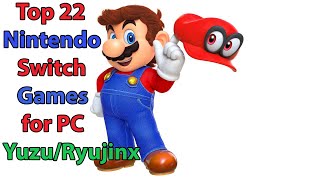 Top 22 Best Nintendo Switch Games for PC Yuzu/Ryujinx