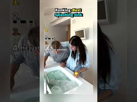 Ranking Best Splashing Sink 💦🧼
