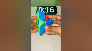 🤔How to solve pyraminx cube | #shorts #shortvideo #short #trending #india #rubikscube #ytshorts