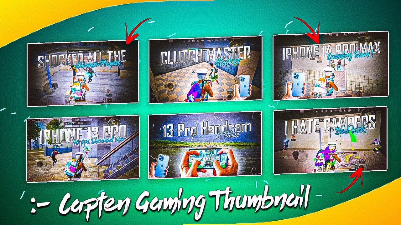 Bgmi Free Montage Thumbnail Like 