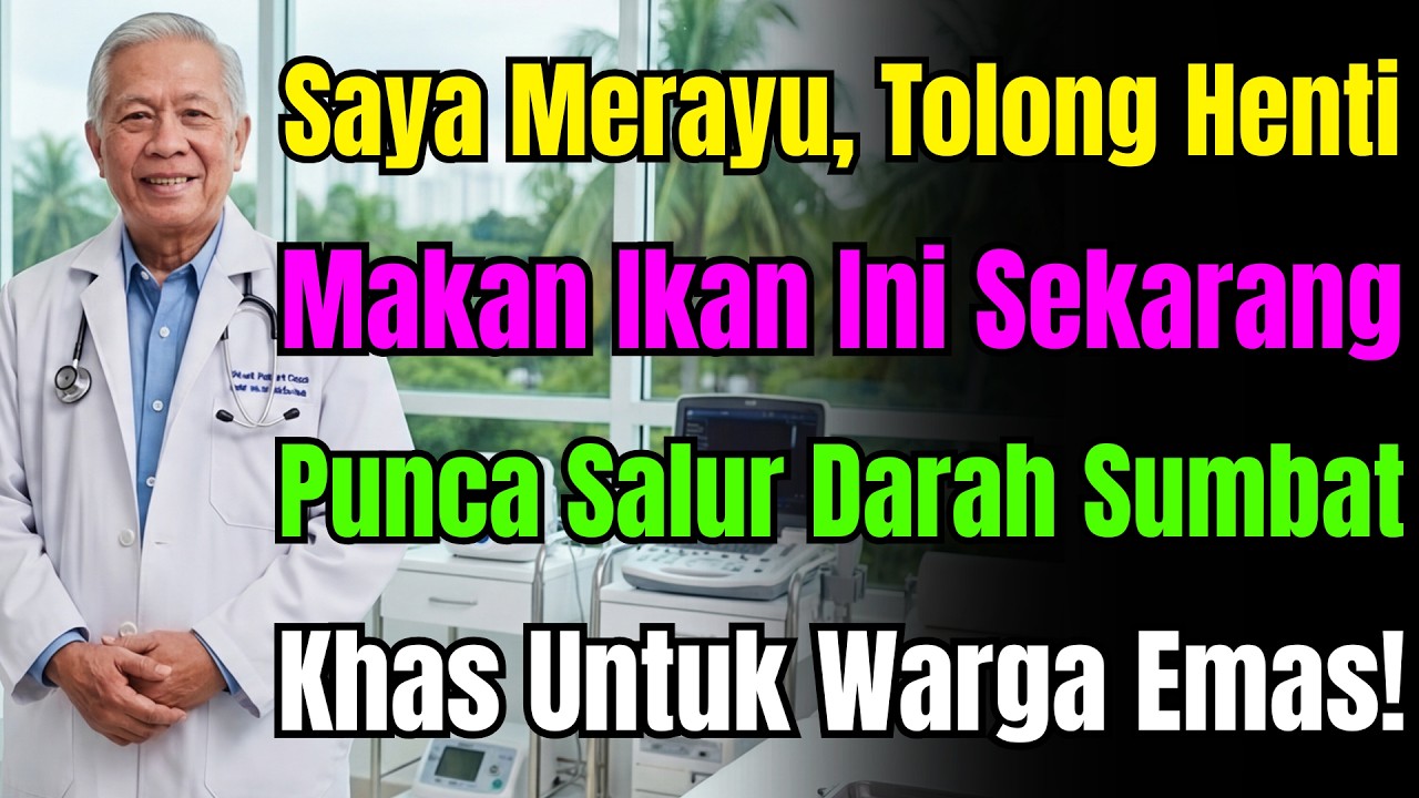 Amaran Pakar Jantung: Ikan Ini Tingkatkan Risiko Strok Dalam 1 Malam! Saya Sendiri Terkejut!