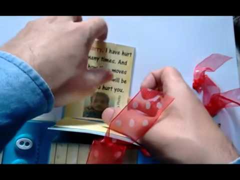 Two Layered Tagged Farewell Explosion Box