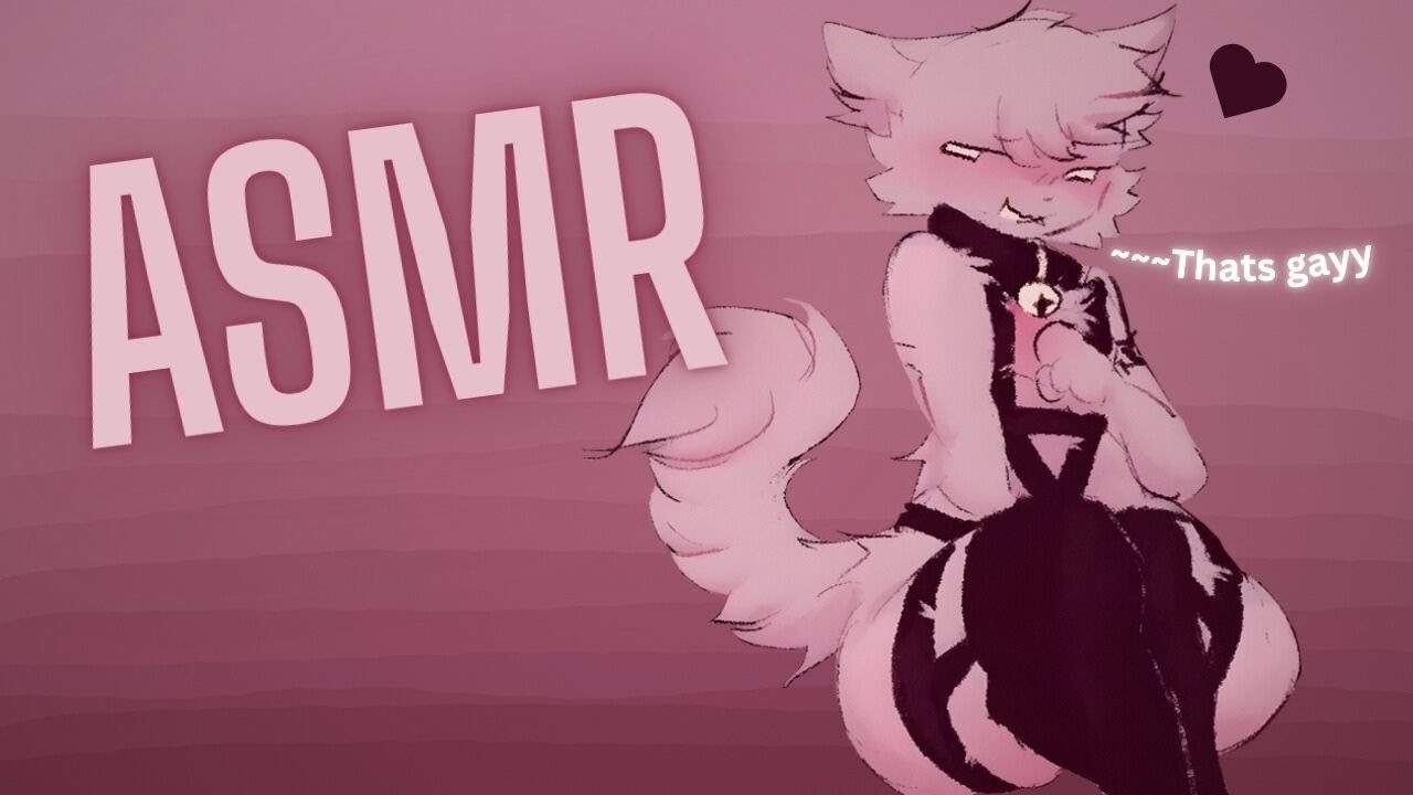 [Furry ASMR] Sleep Over At Your Goth Femboy Friends House.