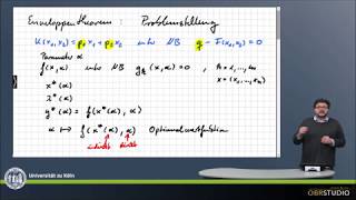 0258 Lagrange Method: Envelope Theorem, Problem Statement