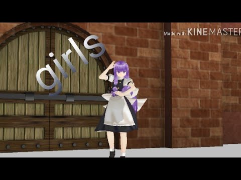 【東方MMD】パチュリーでgirls