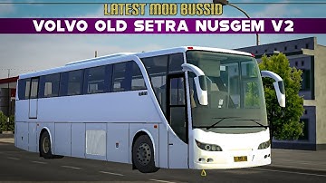 Old Setra Nusgem v2 VOLVO B12M || Share Mod BUSSID 3.6.1